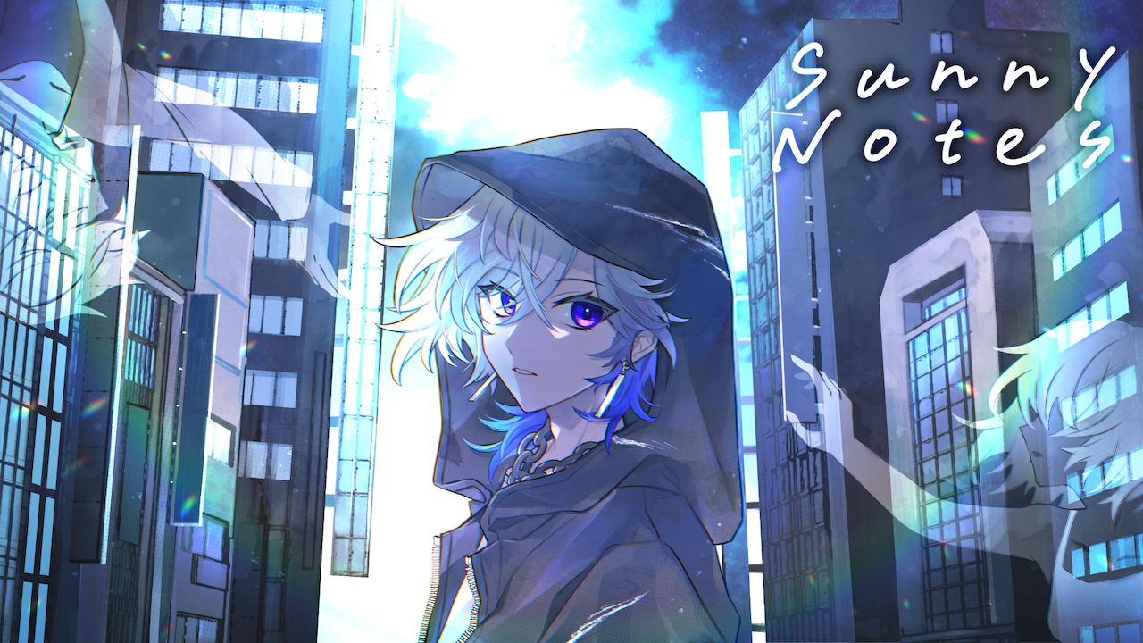 歌宵花瑠初のボカロロックチューン。「Sunny Notes」のMusic Videoが公開